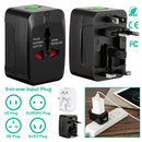 Universal Travel Adapter AC Power Plug Adapter US UK EU AUST Worldwide Socket For Phones Tablet Cameras