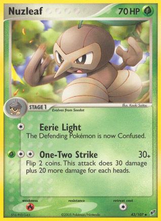 Nuzleaf 043/107 - Deoxys