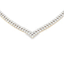 7.00ct Diamond Tennis Necklace 14KT Yellow Gold