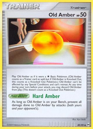 Old Amber 089/99 - Arceus