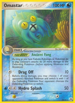 Omastar 023/92 - Legend Maker Reverse Holofoil
