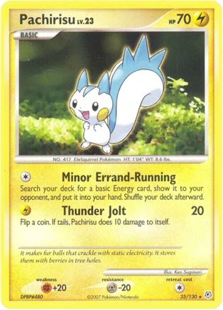 Pachirisu 035/130 - Diamond and Pearl