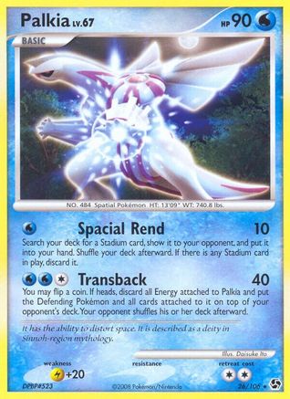 Palkia 026/106 - Great Encounters
