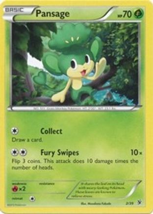 Pansage 002/39 - Kalos Starter Set