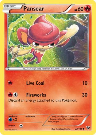 Pansear 022/146 - XY Base Set