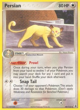 Persian 050/113 - Delta Species