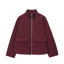 Loose, Oversized Quilted Lightweight Cotton-padded Jacket