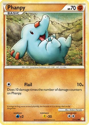 Phanpy 077/123 - HeartGold SoulSilver