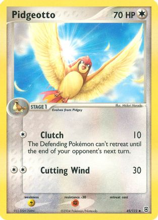 Pidgeotto 045/112 - FireRed & LeafGreen