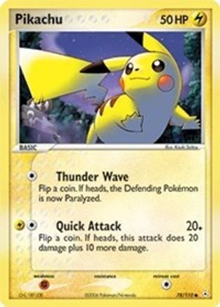 Pikachu 078/110 - Holon Phantoms Reverse Holofoil