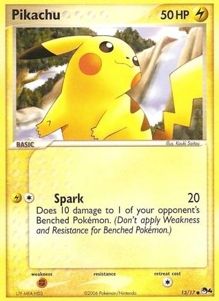 Pikachu 013/017 - POP Series 4
