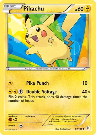 Pikachu 050/149 - Boundaries Crossed
