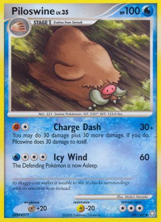 Piloswine 069/146 - Legends Awakened Reverse Holofoil