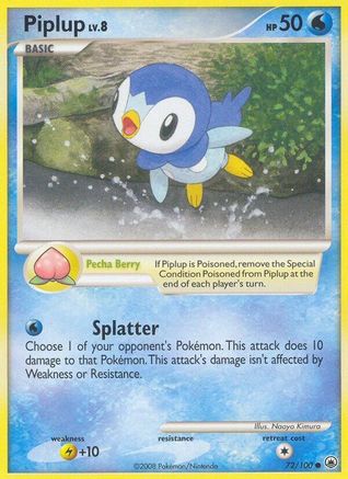 Piplup 072/100 - Majestic Dawn