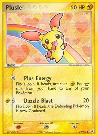 Plusle 069/101 - Hidden Legends Reverse Holofoil