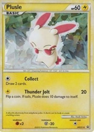 Plusle HGSS16/25 - HGSS Promos Holofoil