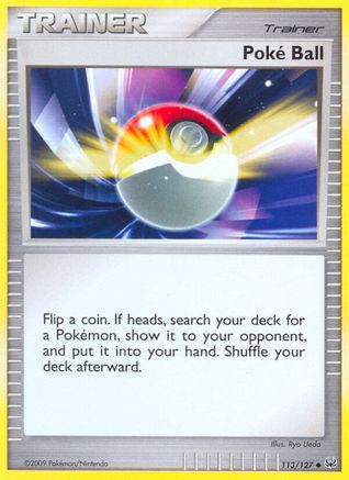 Poke Ball 113/127 - Platinum