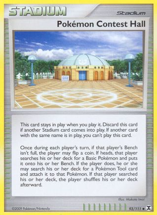 Pokemon Contest Hall 093/111 - Rising Rivals Reverse Holofoil
