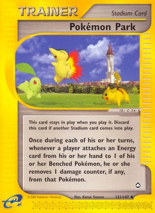 Pokemon Park 131/147 - Aquapolis