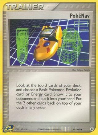 Pokenav 088/109 - Ruby and Sapphire Reverse Holofoil