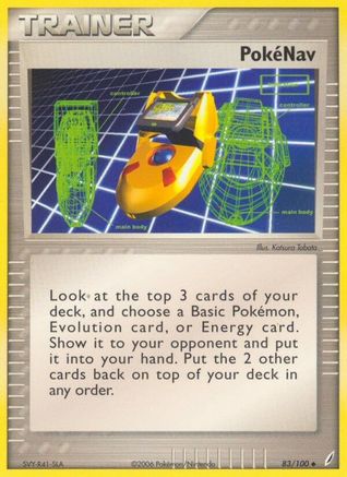 Pokenav 083/100 - Crystal Guardians Reverse Holofoil