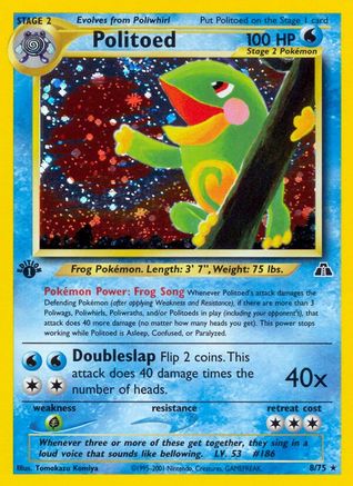 Politoed 008/75 - Neo Discovery