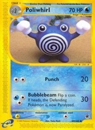 Poliwhirl 089/165 - Expedition Reverse Holofoil