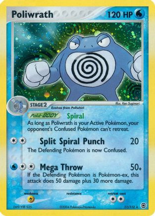 Poliwrath 011/112 - FireRed & LeafGreen Holofoil