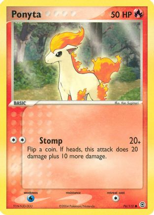Ponyta 076/112 - FireRed & LeafGreen