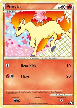Ponyta 072/102 - Triumphant