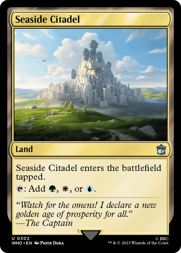 Seaside Citadel (WHO-302) - Doctor Who Foil