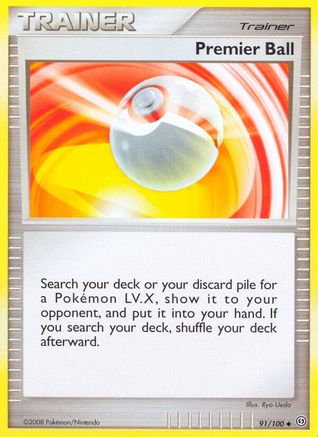 Premier Ball 091/100 - Stormfront Reverse Holofoil