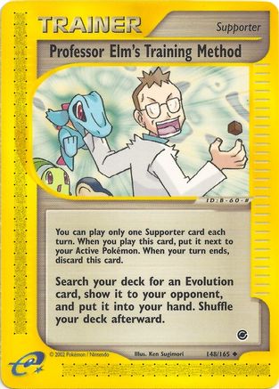 Professor Elm's Training Method 148/165 - Expedition Reverse Holofoil