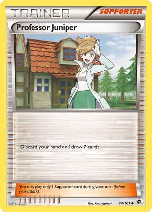 Professor Juniper 084/101 - Plasma Blast Reverse Holofoil