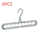 9-hole Space Saving Clothes Hanger Organizer
