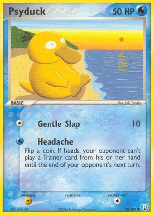 Psyduck 070/109 - Team Rocket Returns Reverse Holofoil