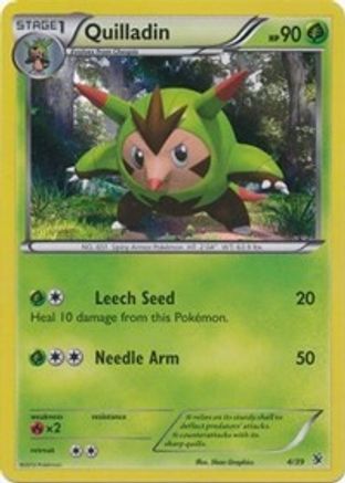 Quilladin 004/39 - Kalos Starter Set