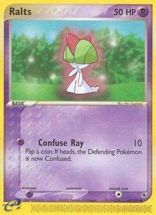 Ralts 066/109 - Ruby and Sapphire Reverse Holofoil