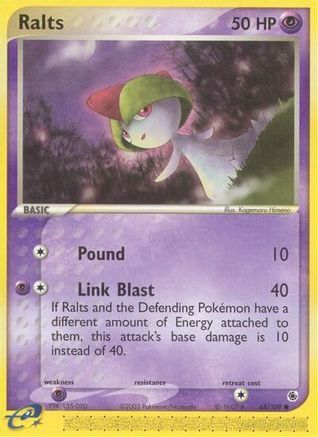 Ralts 068/109 - Ruby and Sapphire Reverse Holofoil