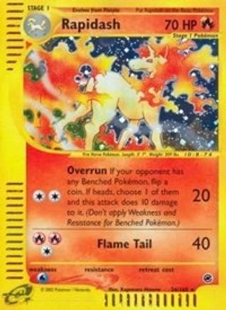 Rapidash 026/165 - Expedition Reverse Holofoil
