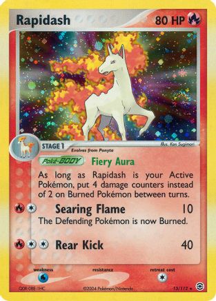 Rapidash 013/112 - FireRed & LeafGreen Holofoil