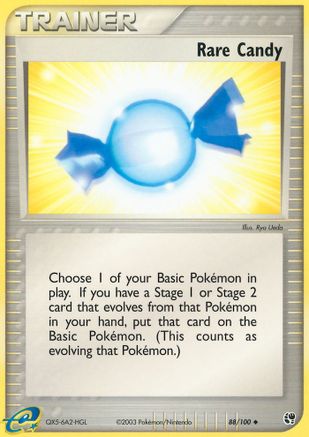 Rare Candy 088/100 - Sandstorm Reverse Holofoil