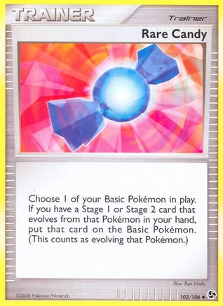 Rare Candy 102/106 - Great Encounters Reverse Holofoil