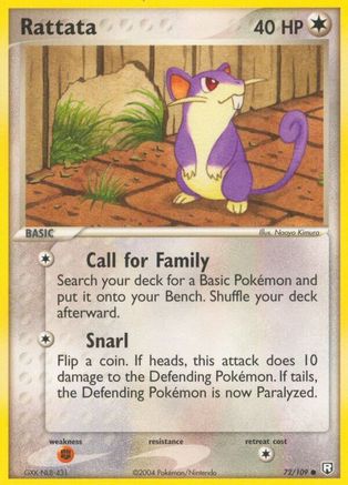 Rattata 072/109 - Team Rocket Returns