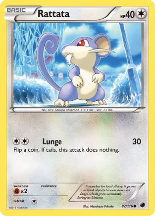 Rattata 087/116 - Plasma Freeze