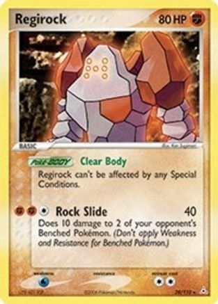Regirock 028/110 - Holon Phantoms Reverse Holofoil