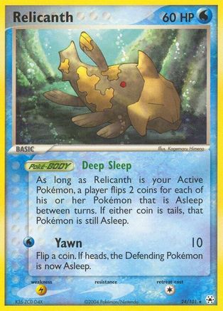 Relicanth 024/101 - Hidden Legends Reverse Holofoil