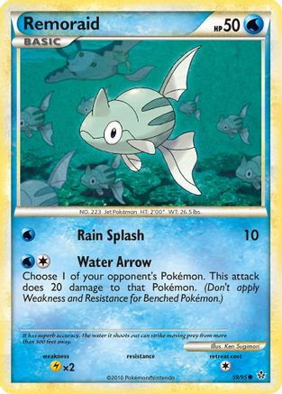 Remoraid 059/95 - Unleashed Reverse Holofoil