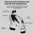 Non-slip Waterproof Fleece Lined Warm Gloves Women