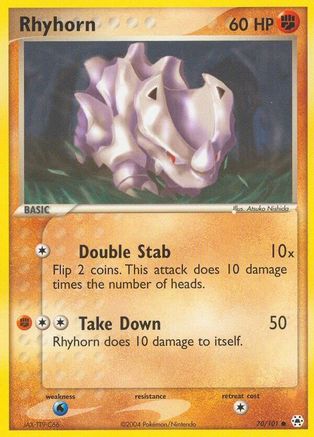 Rhyhorn 070/101 - Hidden Legends
